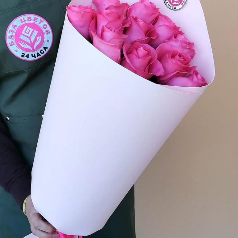 Букеты из розовых роз 70 см (Эквадор) (код товара   193336)